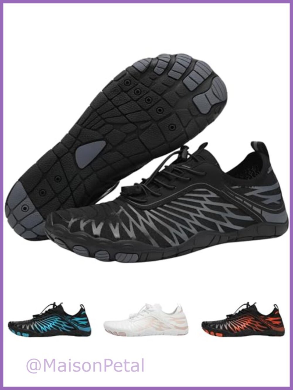 Hike Footwear Barefoot Shoes Wide Toe Box Trail Running Hiking Water Resistant